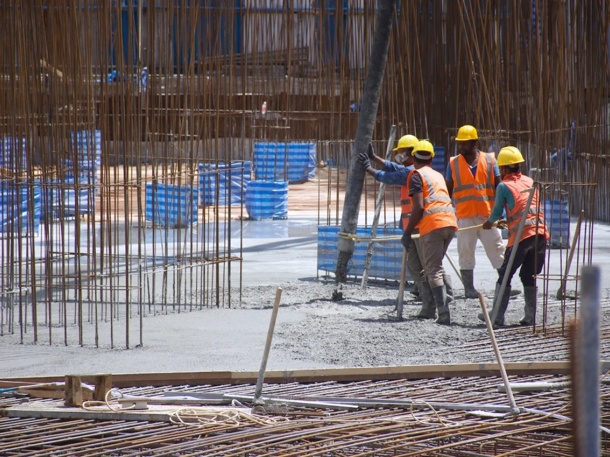 Maldivian Construction Background