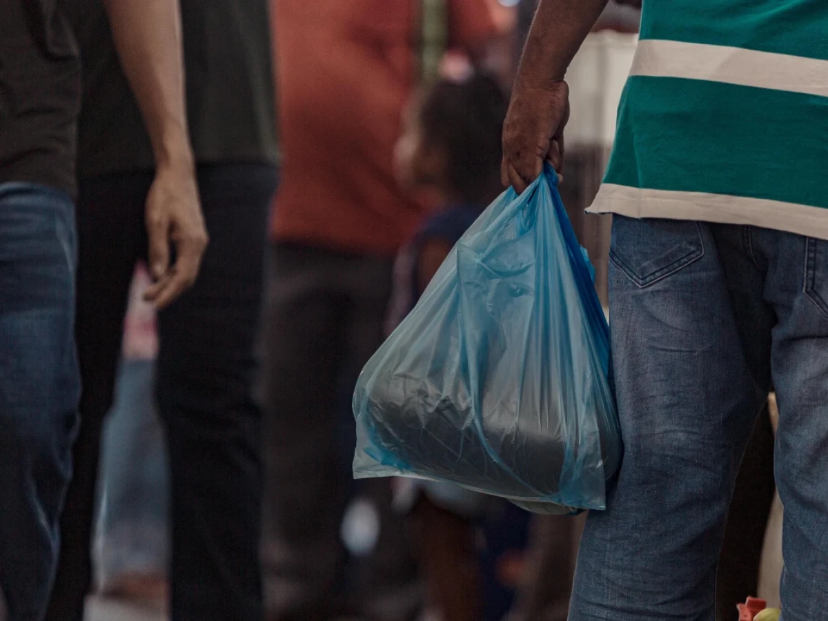 Shopping online bag tax