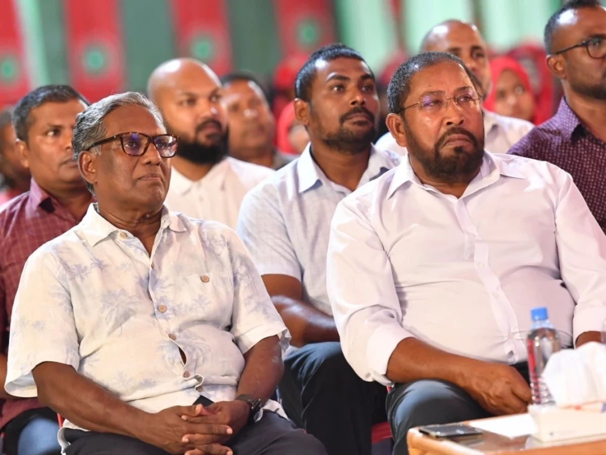 Waheed Panel Waheed in debut JP appearance calls on PPM to back Gasim | Atoll Times