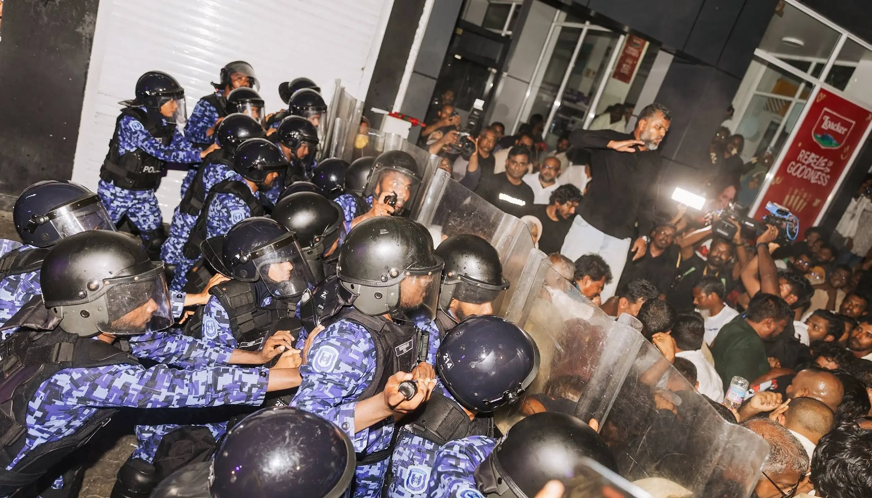 Protesters report illness after LRAD deployment in Malé protest | Atoll ...