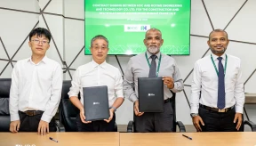 Chinese firm awarded MVR 91.8M Hulhumalé road works contract