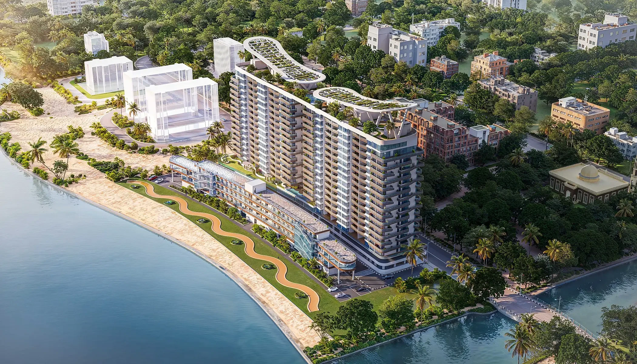 Blue Lagoon residential construction begins | Atoll Times