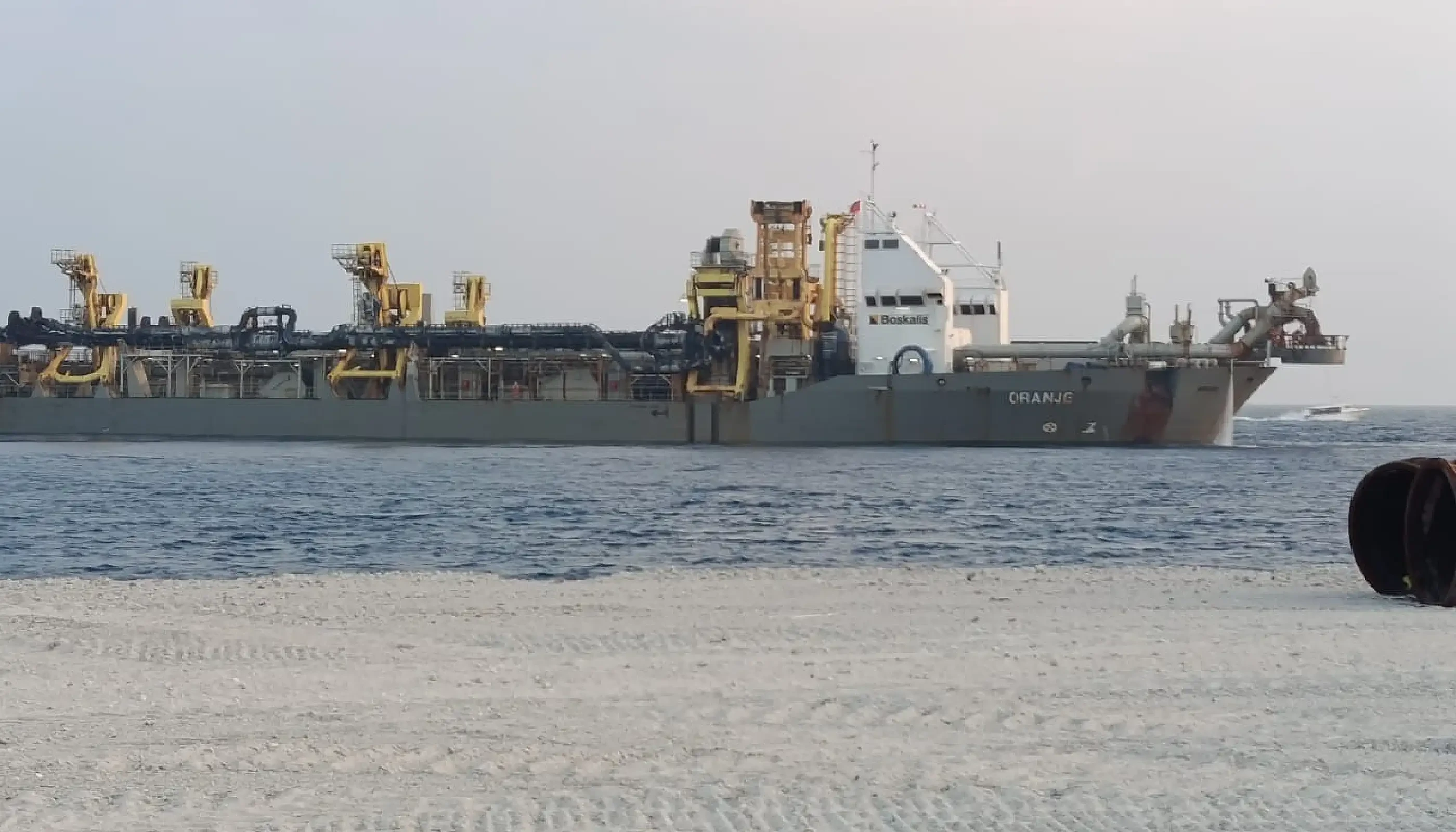 Dredging resumes at Giraavaru Falhu after temporary halt | Atoll Times