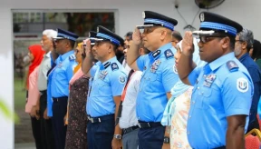 Police chief Naveen retires after 32 years of service