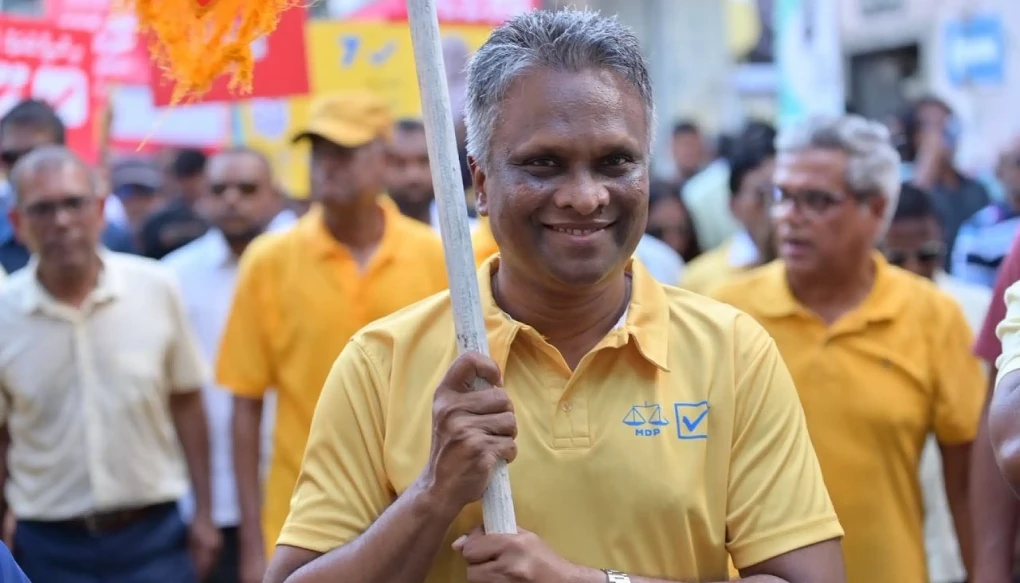 Malé mayor assaulted during MDP rally