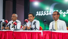 Nasheed, Yameen, Solih agree to work together against govt