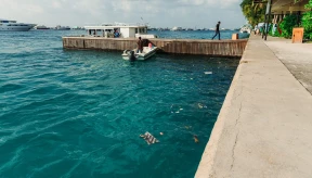 Hulhumalé Lakudi Jetty closed after collision with cargo barge