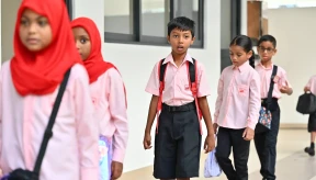 Schools close for first-term break