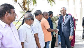 President inaugurates ‘Vaahaka Vaa’ heritage park in Utheemu