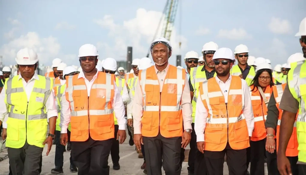 President says Thilamale’ Bridge expected to open in a year