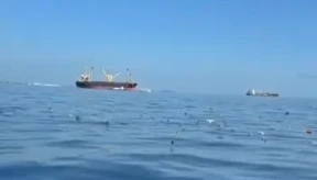 Waste from Thilafushi drifts out to sea as disposal backlog grows