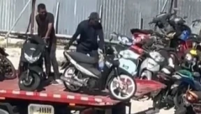 Motorcycles in viral video were being taken for disposal: Police