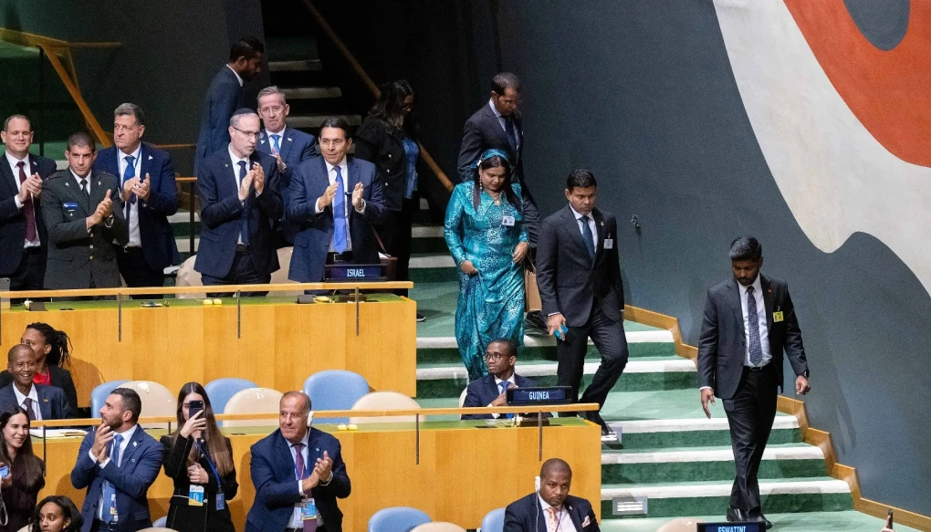 Maldives joins UN walkout during Netanyahu speech