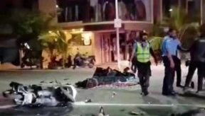 Motorcycle in Hulhumalé crash suspected stolen, rider unlicensed