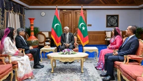 Maldives pres calls for revival of SAARC during Pakistan visit
